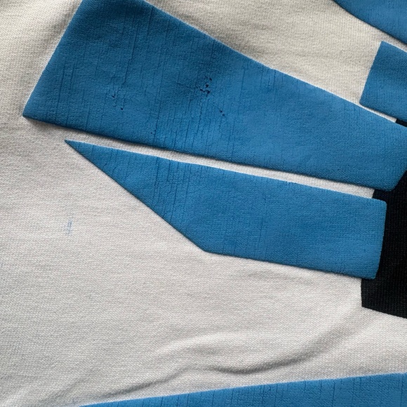 House of Errors 1st edition Men's Eye Graphic Tee - White and Blue - Picture 4 of 6